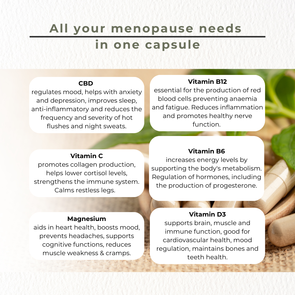 VEE Menopause Complex 1500mg